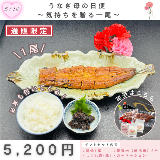 うなぎ母の日便 ～気持ちを贈る一尾～